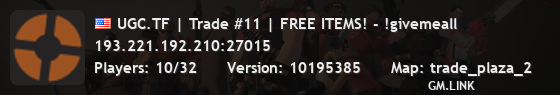 UGC.TF | Trade #11 | FREE ITEMS! - !givemeall