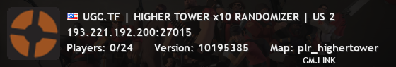 UGC.TF | HIGHER TOWER x10 RANDOMIZER | US 2