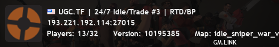 UGC.TF | 24/7 Idle/Trade #3 | RTD/BP