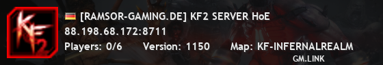 [RAMSOR-GAMING.DE] KF2 SERVER HoE
