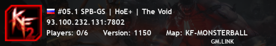 #05.1 SPB-GS | HoE+ | The Void