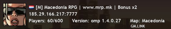 [M] Macedonia RPG | www.mrp.mk | Bonus x2