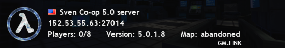Sven Co-op 5.0 server