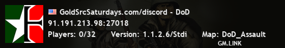 GoldSrcSaturdays.com/discord - DoD