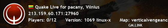Quake Live for pacany, Vilnius