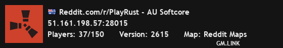 Reddit.com/r/PlayRust - AU Softcore
