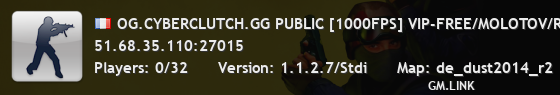 OG.CYBERCLUTCH.GG PUBLIC [1000FPS] VIP-FREE/MOLOTOV/REVIVE