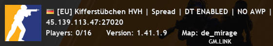 [EU] Kifferstübchen HVH | Spread | DT ENABLED | NO AWP | 16K
