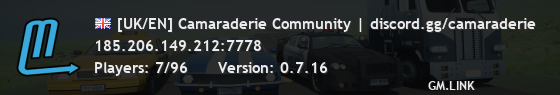 [UK/EN] Camaraderie Community | discord.gg/camaraderie