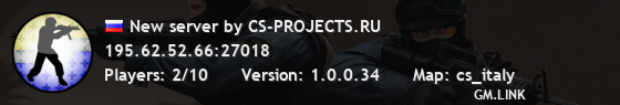 New server by CS-PROJECTS.RU