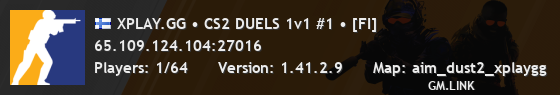 XPLAY.GG • CS2 DUELS 1v1 #1 • [FI]