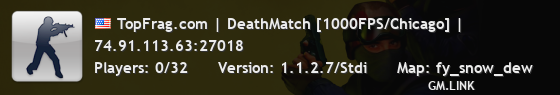 TopFrag.com | DeathMatch [1000FPS/Chicago] |