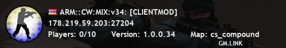 ARM::CW:MIX:v34: [CLIENTMOD]