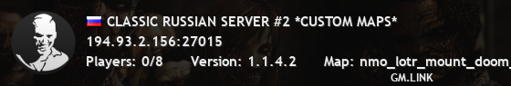 CLASSIC RUSSIAN SERVER #2 *CUSTOM MAPS*