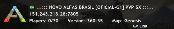 ...::: NOVO ALFAS BRASIL [OFICIAL-G1] PVP 5X :::...