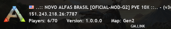 ..:: NOVO ALFAS BRASIL [OFICIAL-MOD-G2] PVE 10X ::.. - (v360.35