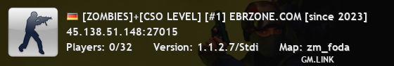 [ZOMBIES]+[CSO LEVEL] [#1] EBRZONE.COM [since 2023]