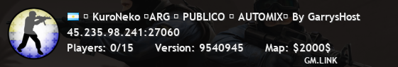 █ KuroNeko ▌ARG ■ PUBLICO ■ AUTOMIX▐ By GarrysHost