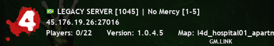 LEGACY SERVER [1045] | No Mercy [1-5]