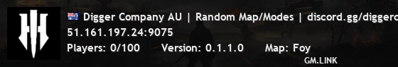 Digger Company AU | Random Map/Modes | discord.gg/diggercompany