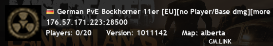 German PvE Bockhorner 11er [EU][no Player/Base dmg][more Cars/P