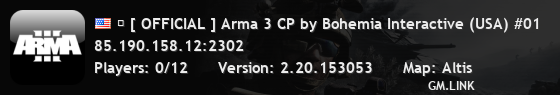 � [ OFFICIAL ] Arma 3 CP by Bohemia Interactive (USA) #01