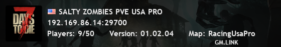SALTY ZOMBIES PVE USA PRO