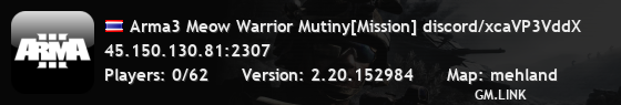 Arma3 Meow Warrior Mutiny[Mission] discord/xcaVP3VddX
