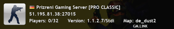 Prizreni Gaming Server [PRO CLASSIC]