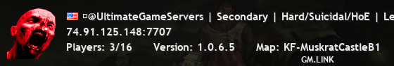 Ѐ@UltimateGameServers | Secondary | Hard/Suicidal/HoE | Level