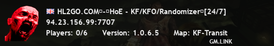 HL2GO.COM�-�HoE - KF/KFO/Randomizer�[24/7]