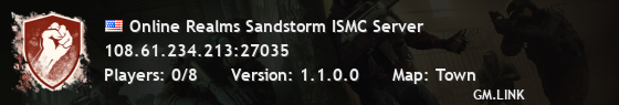 Online Realms Sandstorm ISMC Server