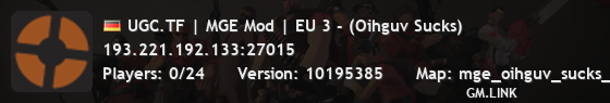 UGC.TF | MGE Mod | EU 3 - (Oihguv Sucks)