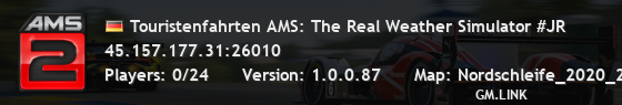 Touristenfahrten AMS: The Real Weather Simulator #JR
