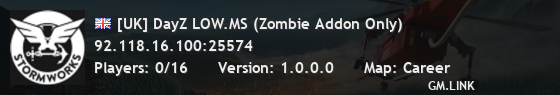 [UK] DayZ LOW.MS (Zombie Addon Only)