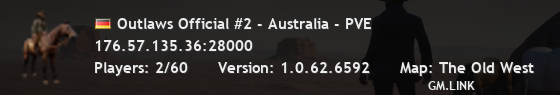 Outlaws Official #2 - Australia - PVE