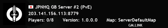 JPNHQ GB Server #2 (PvE)