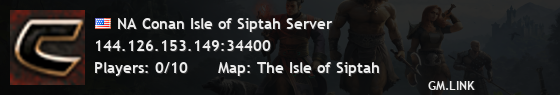 NA Conan Isle of Siptah Server