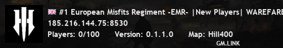 #1 European Misfits Regiment -EMR- |New Players| WAREFARE-Only