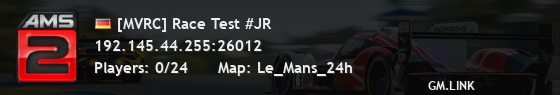 [MVRC] Race Test #JR