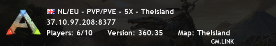 NL/EU - PVP/PVE - 5X - TheIsland