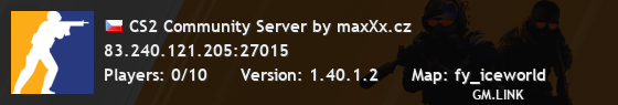 CS2 Community Server by maxXx.cz
