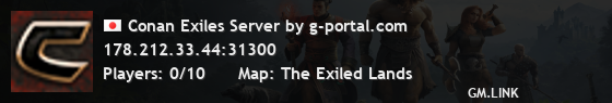 Conan Exiles Server by g-portal.com