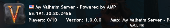 My Valheim Server - Powered by AMP