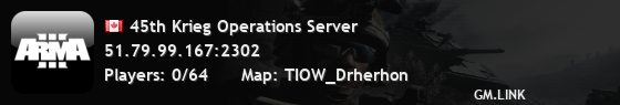 45th Krieg Operations Server
