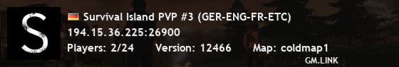 Survival Island PVP #3 (GER-ENG-FR-ETC)
