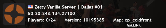 Zesty Vanilla Server | Dallas #01