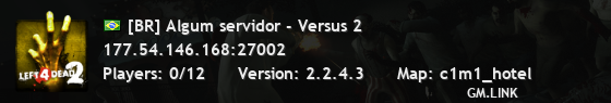 [BR] Algum servidor - Versus 2