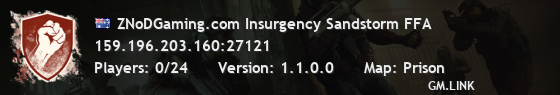 ZNoDGaming.com Insurgency Sandstorm FFA