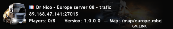 Dr Nico - Europe server 08 - trafic